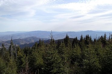 Lubań i Beskid Sądecki z Gorca #góry #beskidy #gorce #bieniowe #gorc #przysłop