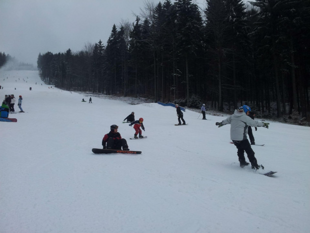 Kraliky, SkiPark Cervena Voda #kraliky #narty