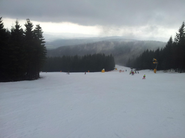 Kraliky, SkiPark Cervena Voda #kraliky #narty