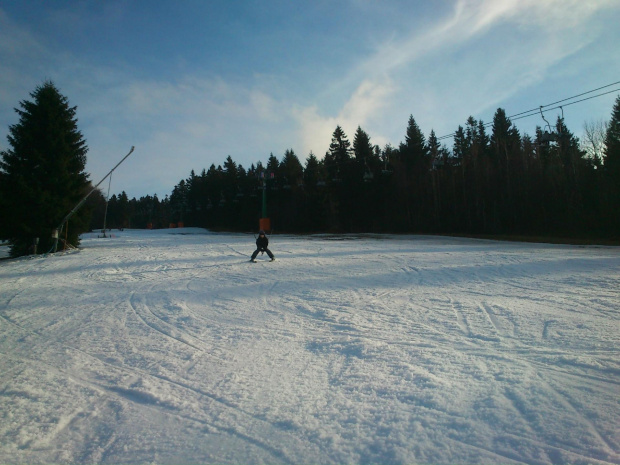 Kraliky, SkiPark Cervena Voda #kraliky #narty