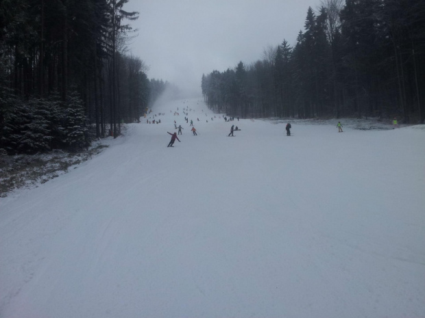 Kraliky, SkiPark Cervena Voda #kraliky #narty