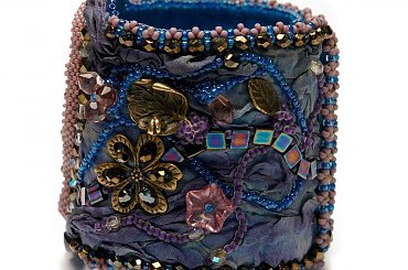 shibori, koraliki Toho, Preciosa, Tile, perły #shibori #Preciosa #Tile #perły