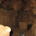 Jaskinia krasowa koło Krakowa, jedna z komór #jaskinia #kras