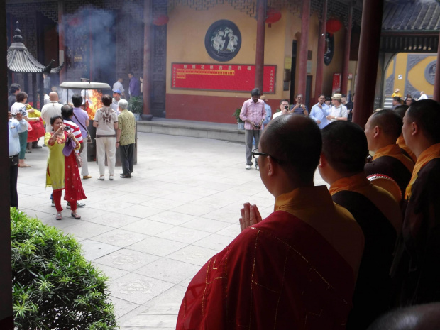 Szanghaj. Świątynia Nefrytowego Buddy. #Chiny