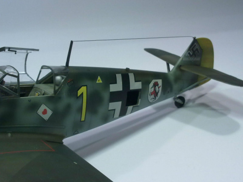 Model Messerschmitt Bf 109E-3 Josef Priller