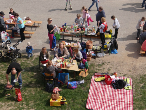 Szkolno-rodzinny piknik zorganizowany w ramach obchodów Dni Patrona - 26.04.2014 #Sp4Piknik