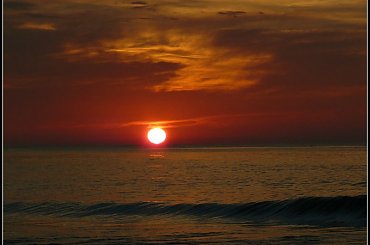 zachód,zachód #mewa #piasek #woda