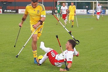 Amp Futbol, mecz Polska - Ukraina 2:1, Suwałki, 21.VI.2014 #AmpFutbol #mecz #reprezentacja #Suwalki