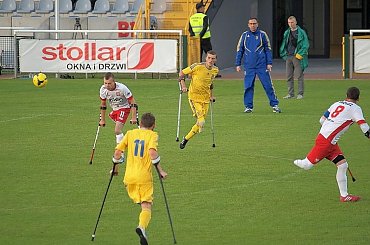 Amp Futbol, mecz Polska - Ukraina 2:1, Suwałki, 21.VI.2014 #AmpFutbol #mecz #reprezentacja #Suwalki