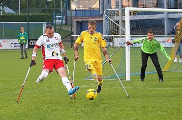 Amp Futbol, mecz Polska - Ukraina 2:1, Suwałki, 21.VI.2014 #AmpFutbol #mecz #reprezentacja #Suwalki