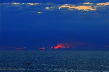 Taki zachód ... :) #Kołobrzeg #plaża #wakacje