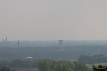 jeszcze jeden rzut oka na Piekary Śl. (z Kopca Wyzwolenia) #jesień #KopiecWyzwolenia #PiekaryŚląskie #podróże