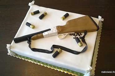 Strzelba dla Myśliwego #strzelba #flinta #TortDlaMyśliwego #myśliwy #TortyOkilicznościowe