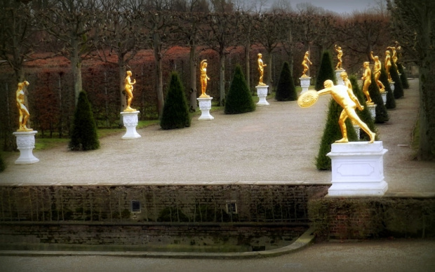 Ogrodowy Teatr (Gartentheater) - Wielki Ogród (Grosser Garten), jeden z Królewskich Ogrodów Herrenhausen w Hanowerze