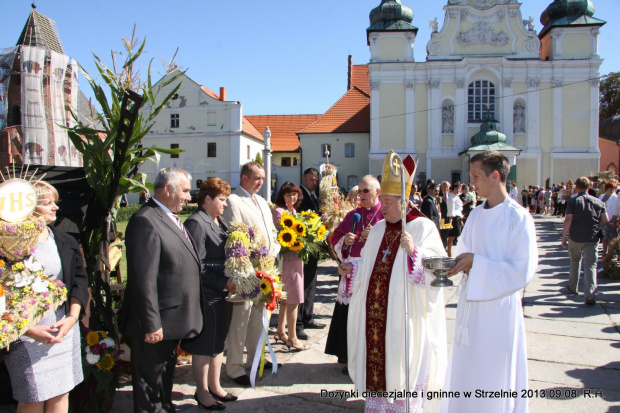 Dożynki diecezjalne i gminne w Strzelnie 2013