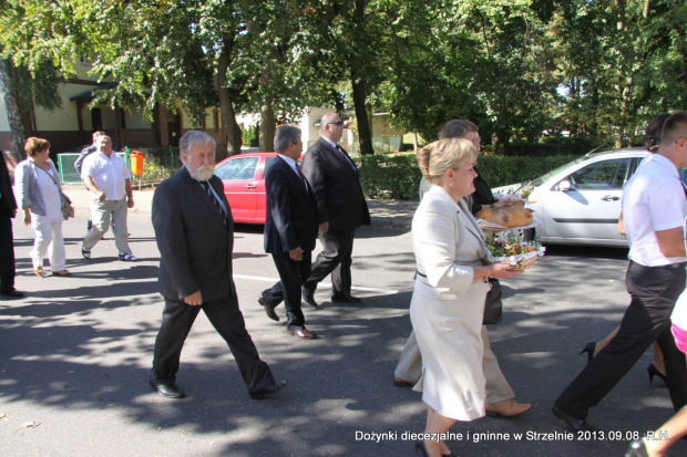 Dożynki diecezjalne i gminne w Strzelnie 2013