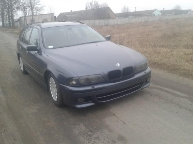 E39 PO NAPRAWIE ZDERZAKA