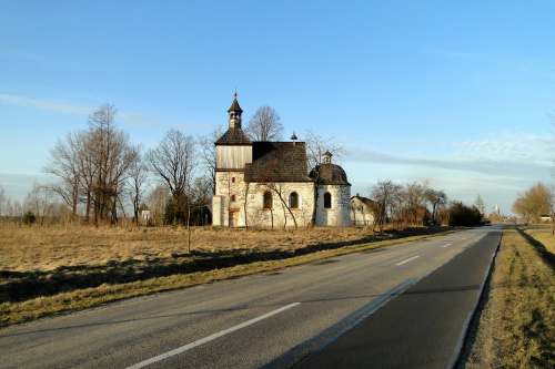 Przyrów woj.częstochowskie - kościół p.w. św. Mikołaja zbudowny w XVII wieku