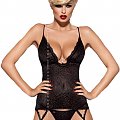 Diamond corset black