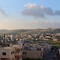 Widok z okna naszego pokoju w hotelu w Betlejem #ZiemiaŚwięta #chrystus #prawosławie #katolicyzm #jerozolima #betlejem #betania #nazaret #kana #cana