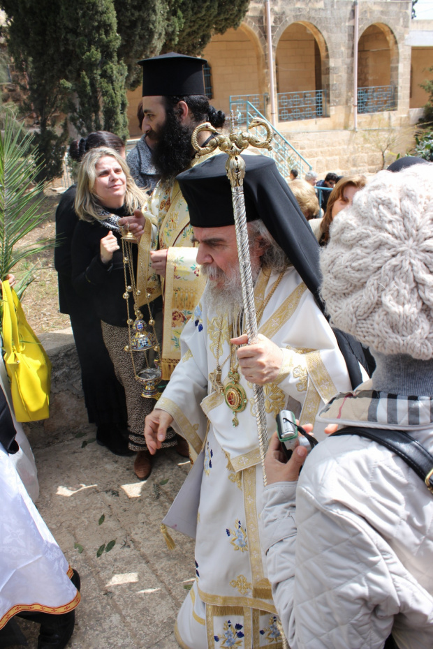 Procesja do grobu Łazarza - Patriarcha Teofil #ZiemiaŚwięta #chrystus #prawosławie #katolicyzm #jerozolima #betlejem #betania #nazaret #kana #cana