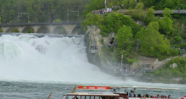 Rheinfall wodospad #przyroda