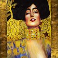 Gustav Klimt-Judyta-Obraz malowany recznie-olej-plotno rama 107x77cm
sygnowany
Cena 399zl. wys.20zl