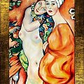 Gustav Klimt-Przyjaciolki-Obraz malowany recznie-olej-plotno rama 107x77cm
sygnowany
Cena 399zl. wys.20zl