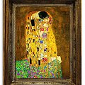 Gustav Klimt-Der Kuss-Bild Leinwand-Kunstdruck Rahmen Große 62x50cm,G93146.
cena 55,99 euro
dzial reprodukcje, to jest wydruk. #klimt