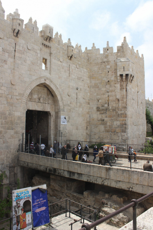 Brama Damasceńska #Izrael #Jerozolima