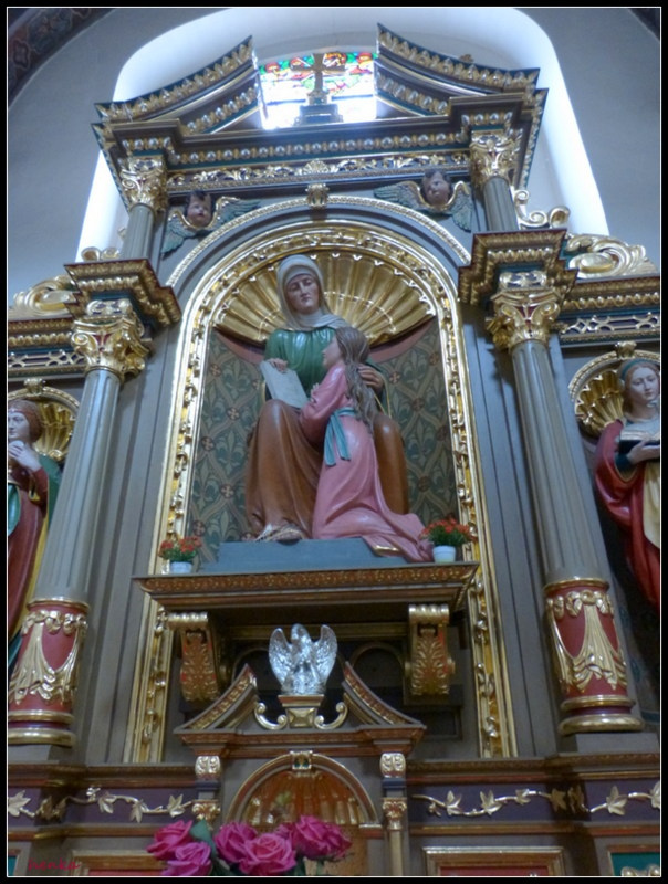 boczny ołtarz św. Anny #kościół