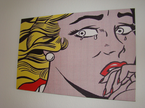 Roy Lichtenstein-90x60cm Leinwand Kunstdruck Pop Art, licytacja