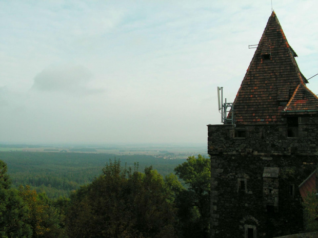 widok z Zamku Grodziec