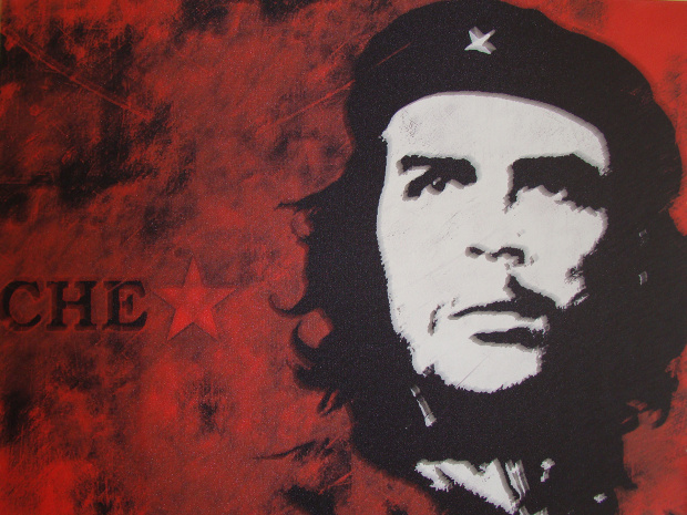 Che Guevara-Leinwandbild 90x60cm, dzial druck, od 1e na 7dni, prosze poprawic ostrosc i przyciac zdjecie